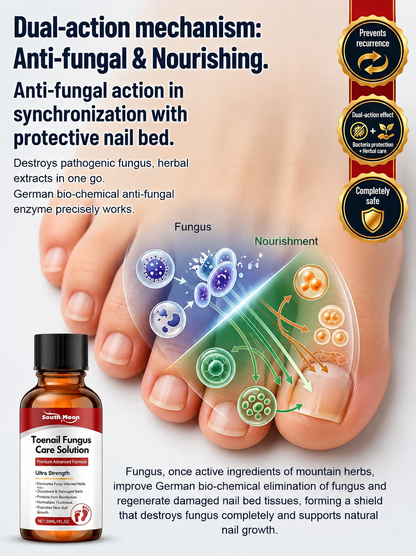 【Painless Nail Replacement】Herbal mild liquid to repair fungal nails