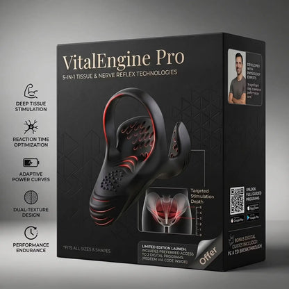 VitalEngine Pro-The #1 5-in-1 at-home trainer that reverses ED & PE with advanced precision (H002)