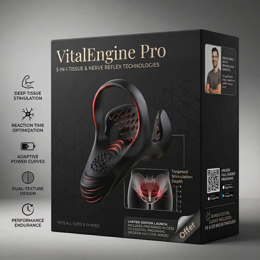 VitalEngine Pro-The #1 5-in-1 at-home trainer that reverses ED & PE with advanced precision (H002)