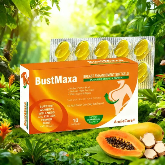 AnnieCare® Pueraria Mirifica Papaya Breast Enhancement Capsules 📈（𝑭𝒖𝒍𝒍𝒆𝒓 𝑩𝒓𝒆𝒂𝒔𝒕𝒔 - 𝑩𝒐𝒐𝒔𝒕𝒔 𝑭𝒂𝒕 𝑴𝒆𝒕𝒂𝒃𝒐𝒍𝒊𝒔𝒎 - 𝑹𝒆𝒔𝒕𝒐𝒓𝒆𝒔 𝑺𝒌𝒊𝒏 𝑬𝒍𝒂𝒔𝒕𝒊𝒄𝒊𝒕𝒚）