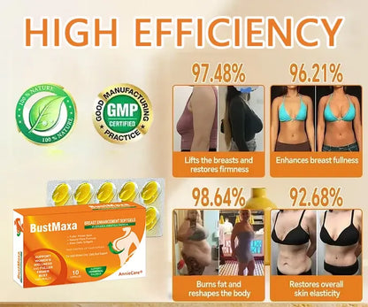 AnnieCare® Pueraria Mirifica Papaya Breast Enhancement Capsules 📈（𝑭𝒖𝒍𝒍𝒆𝒓 𝑩𝒓𝒆𝒂𝒔𝒕𝒔 - 𝑩𝒐𝒐𝒔𝒕𝒔 𝑭𝒂𝒕 𝑴𝒆𝒕𝒂𝒃𝒐𝒍𝒊𝒔𝒎 - 𝑹𝒆𝒔𝒕𝒐𝒓𝒆𝒔 𝑺𝒌𝒊𝒏 𝑬𝒍𝒂𝒔𝒕𝒊𝒄𝒊𝒕𝒚）